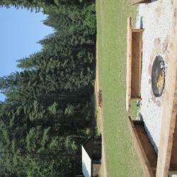 Firepit in barn canyon