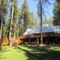 Main lodge in fall