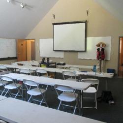 conference room with chairs